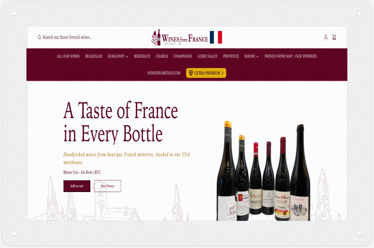 Wines from France: