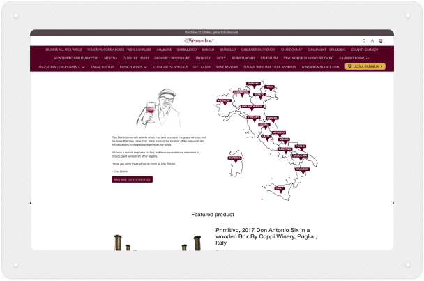 Wines from Italy