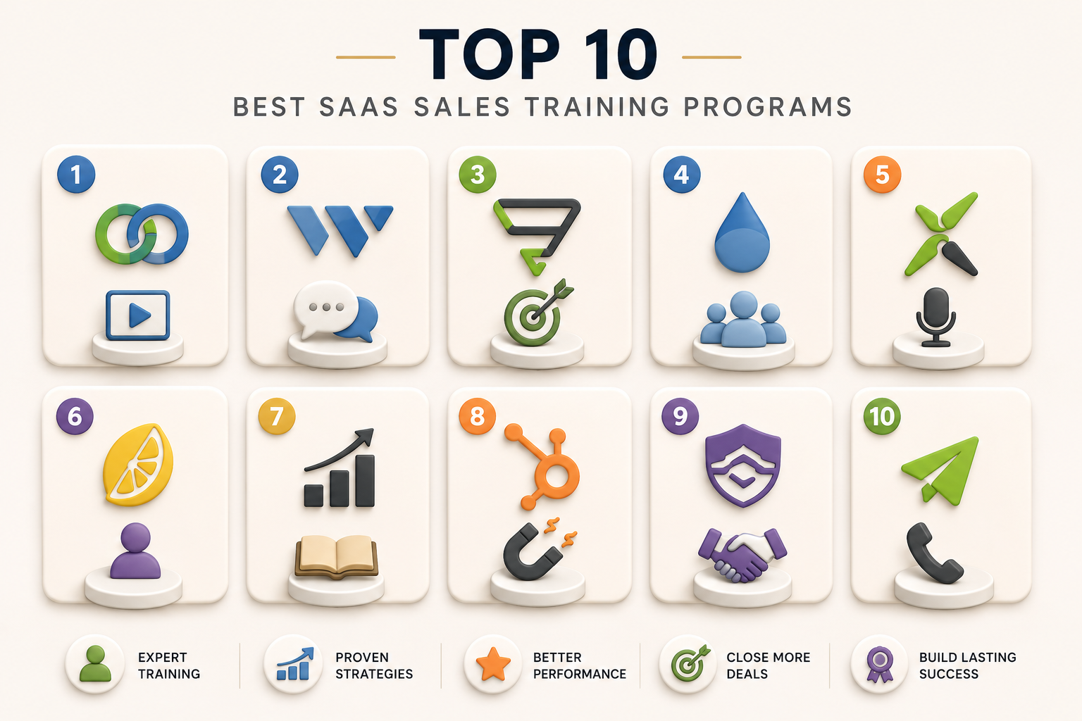 The Top 10 Best SaaS Sales Training Programs