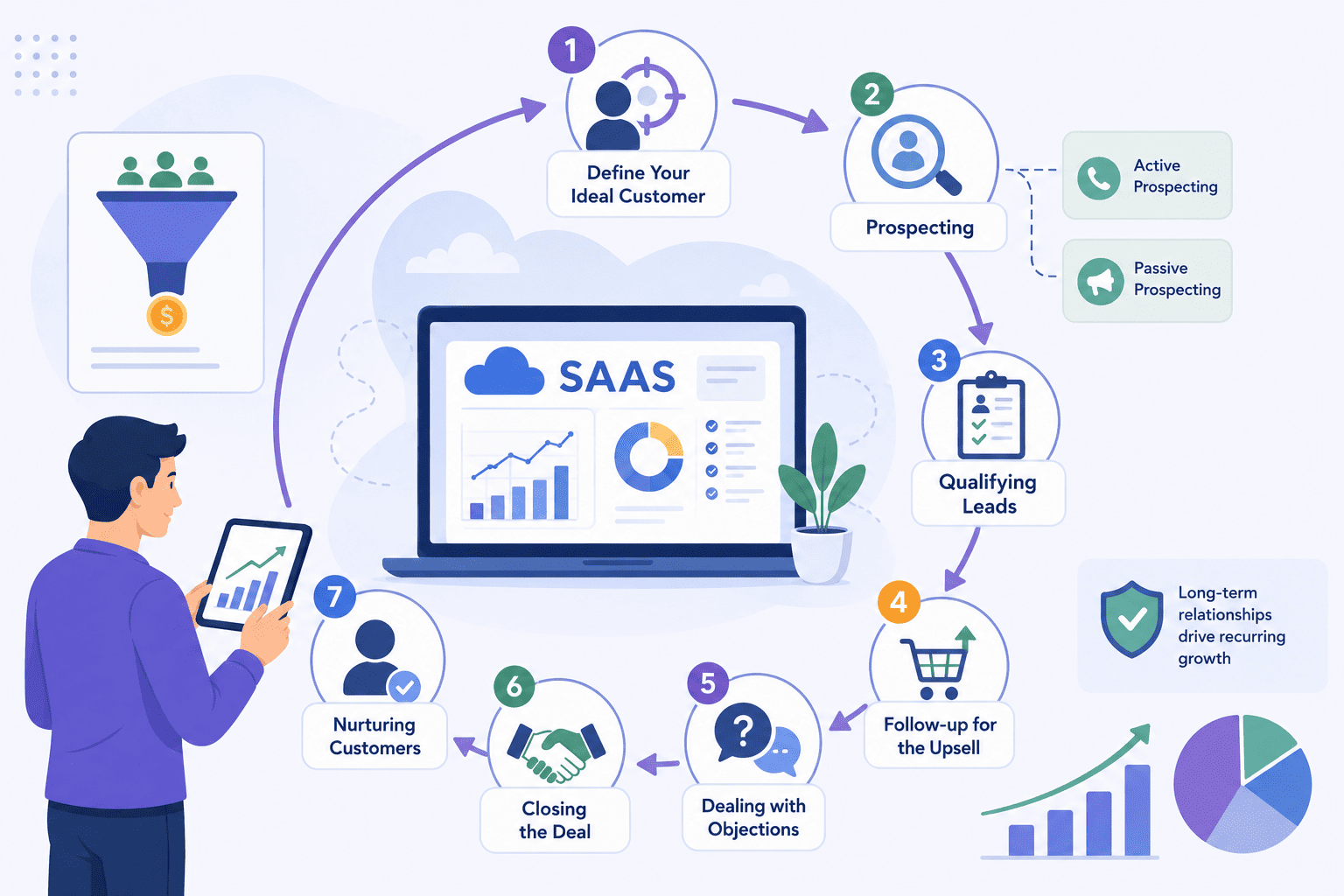 What Are The Stages Of The Sales Cycle For SaaS?