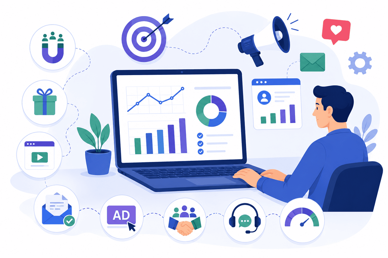 A Comprehensive Guide To Digital Marketing For SaaS