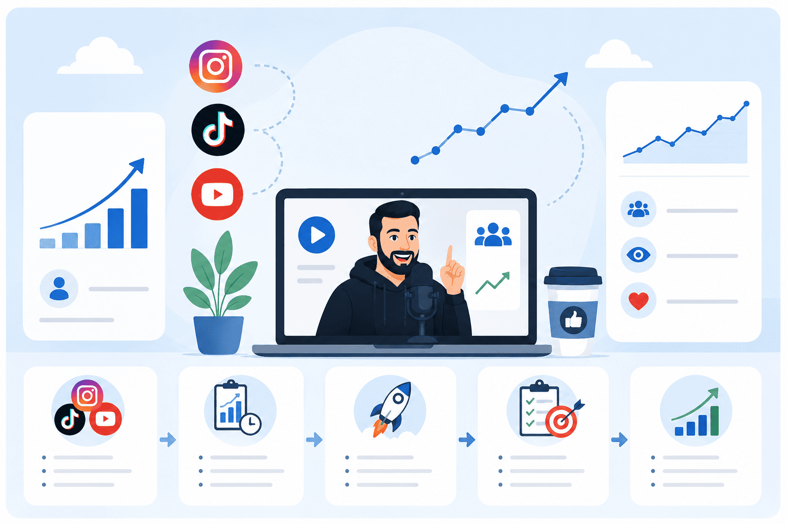 Our Takeaways and Insights from the Podcast “From ZERO to 200K FOLLOWERS: Travis Brown’s Social Media Strategies”